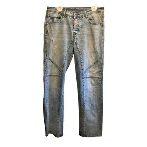 Damati Jeans Exclusive Upscale Fashion Men’s Blue Jeans